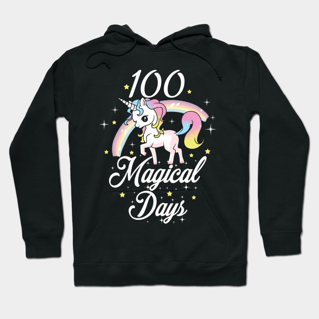 100 Days Of School Cute T-shirt Hoodie by KsuAnn